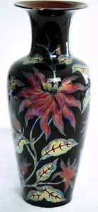 Very large Zsolnay Pecs Eosin Lustre Vase with Stamped Mark FREEPOST - Picture 1 of 15