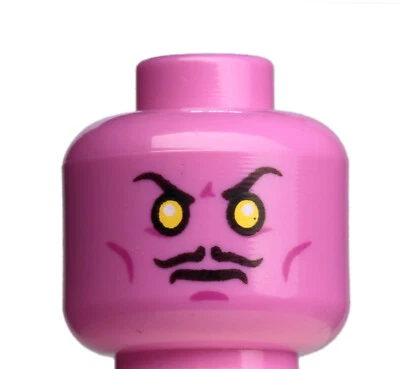 NUEVO LEGO - Cabeza de Figura - Superhéroes - Sinestro Rosa Oscuro x1 - 76025  Foto 1 de 2