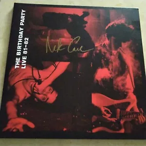SIGNED The Birthday Party - Live 81-82  vinyl lp autograph - Picture 1 of 3