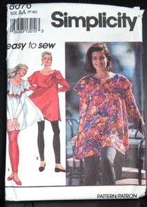 Simplicity 8076 leggings e top fantasia misses taglia 6-16 non tagliati - Foto 1 di 2