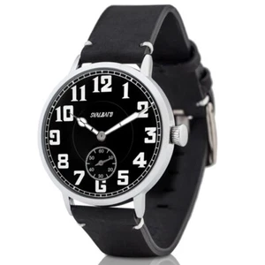 NEW In BOX ~ SVALBARD AVIATOR QUARTZ WATCH. AD12B~LIMITED EDITION*A Great Gift!! - Picture 1 of 13
