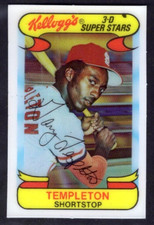 1978 Kellogg's 3-D Super Stars #31 Garry Templeton St. Louis Cardinals NRMT *cc