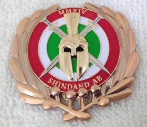 Italienische Luftwaffe TEAM 8 und AFSOC Berater OEF Einsatzmünze Shindand AB cust - Bild 1 von 2