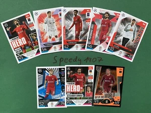 Topps Match Attax Champions League 22/23 EXTRA all 8 Liverpool Mane complete - Picture 1 of 1