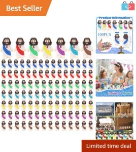 100 Pack Mini Jesus Figurines Bulk Little Jesus Figures Toys Religious Jesus ... - Picture 1 of 9