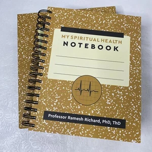 My Spiritual Health Notebook by Ramesh Richard REACH Prayer Journal Spiral Bound - Imagen 1 de 8