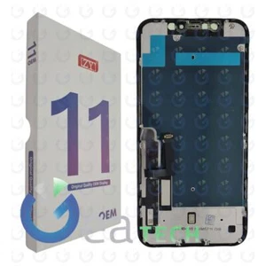 DISPLAY LCD ZY INCELL APPLE IPHONE 11 A2111 SCHERMO FHD FOG OEM PARI ORIGINALE - Zdjęcie 1 z 5