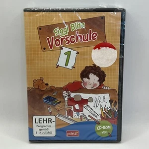 Siggi Blitz Vorschule 1 Software Schule PC CD-ROM New Unopened - Picture 1 of 4