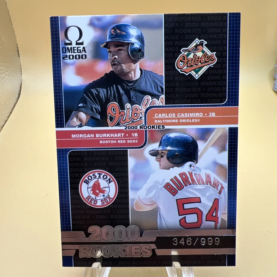 2000 Pacific Omega Carlos Casimiro/Morgan Burkhart #242 Rookies /999 - Image 1 of 2