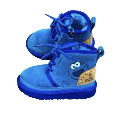 Ugg X Cookie Monster Neumel II Talla Niño 9 Foto 1 de 4