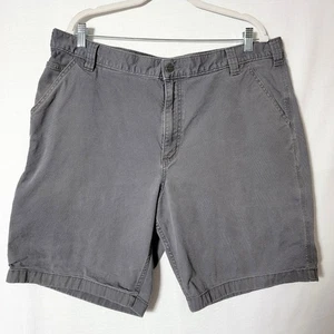 Carhartt Mens Shorts Sz 42 Rugged Flex Relaxed Fit  Canvas Work Shorts  Gray - Picture 1 of 15