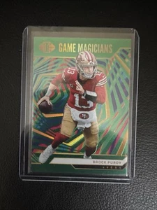 2024 Illusions Game Magicians Brock Purdy /10 49ers #2 Green - Picture 1 of 2
