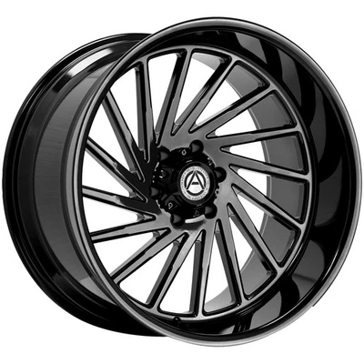 Artem A205 Curvus Flow Formed 26x14 6x135 -76mm Gloss Black Wheel Rim 26" Inch - Image 1 of 4
