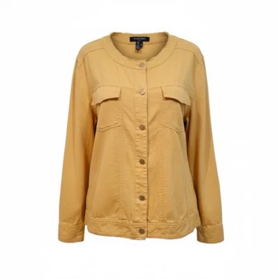 Chaqueta Ellen Tracy Dorada Ligera Mezcla de Lino 3XL Elegante Negocios Informal  Foto 1 de 4