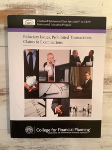 Fiduciary Issues Prohibited Transactions Claims & Examinations CRPS - Foto 1 di 2