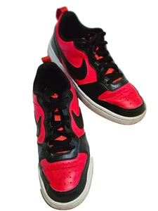 NIKE Court Borough Low Recraft Sneakers Boys Youth Red Shoes 5.5 Y DV5456-600 - Picture 1 of 6