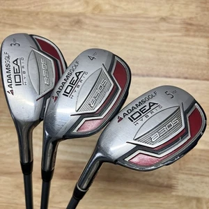 Adams Golf Idea A30S Boxer HYBRID Set  3-4-5 Iron Graphite ProLaunch R Flex RH - Picture 1 of 12
