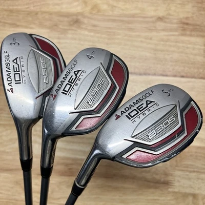 Adams Golf Idea A30S Boxer HYBRID Set  3-4-5 Iron Graphite ProLaunch R Flex RH - Image 1 of 4