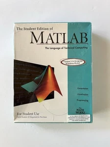 NEW The Student Edition Of Matlab Version 5.3 CD-Rom SEALED - Picture 1 of 2