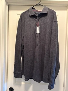 NEW Cremieux Button Down LS Shirt MENS XXL- Gray- $115 - Picture 1 of 13