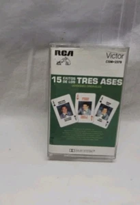 Los Tres Ases, 15 Exitos Versiones Originales Cassette Tape  - Picture 1 of 5