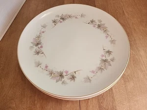 Bristol Fine China Dinner Plates 10-1/4" Vintage N-7036 Set of 4 - Picture 1 of 3