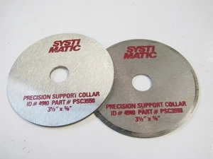 Systi Matic Table & Radial Arm Saw Blade Stabilizer Set 3-1/2" OD for 5/8" Arbor - Picture 1 of 5
