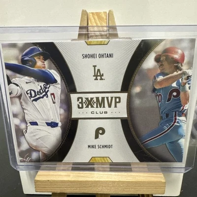 2025 Topps Welcome To The Club 3xMVP D5 Ohtani/Schmidt Dual Subject - Image 1 of 4