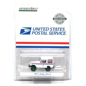 Chase Greenlight 1971 Jeep DJ-5 USPS 1:64 Diecast Hobby Exclusive - Picture 1 of 3