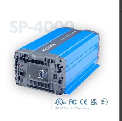 Cotek SP-4000-148 Pure Sine Wave Inverter with Hardwire 4000W - Image 1 of 2