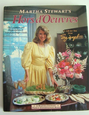 Martha Stewart Hors d'Oeuvres First Edition Hardcover 1984- Spiegel Gift Edition - Image 1 of 4