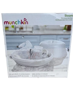Esterilizador para microondas Munchkin 11065 protector de vapor nuevo en caja sellada Foto 1 de 4