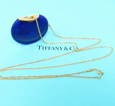 Collar de lapislázuli con piedras de toque de oro de 18 quilates NYJEWEL Tiffany & Co Elsa Peretti Foto 1 de 4