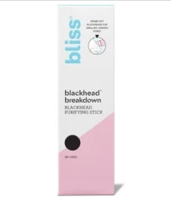 BLISS Blackhead Breakdown Purifying Stick Pores Net wt. 15 g/0.53 oz 30+ Uses - Picture 1 of 4
