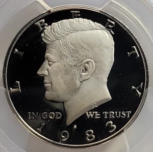 1983-S 50c Kennedy Half Dollar PCGS PR69DCAM - Picture 1 of 6
