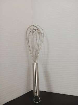 Batidor WMF 30 cm Plus Cromargan Acero Inoxidable Esmerilado con Batidor Globo Metal  Foto 1 de 4