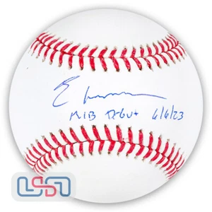 Elly De La Cruz Signed "MLB Debut 6/6/23" Rawlings Major League Baseball BAS - Picture 1 of 3