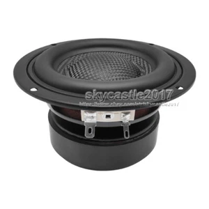 1x 4.5" pulgadas 4/6/8Ohm 40W Super Bass Audio Altavoz Estéreo Subwoofer Altavoz - Imagen 1 de 9