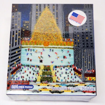 Rockefeller Center Holiday 500 piezas rompecabezas Briarpatch Foto 1 de 4