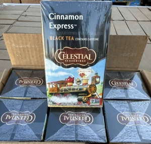 Celestial Seasonings Cinnamon Express Té Negro Paquete de 6 cheques BB! - Imagen 1 de 2