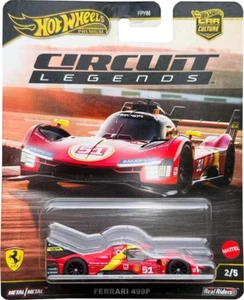 INHAND 2025 HOT WHEELS FERRARI 499P CIRCUIT LEGENDS 2/5 - Picture 1 of 2