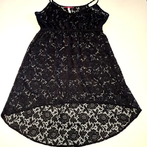 Victoria's Secret Nachthemd schwarz Häkelspitze Größe Medium - Bild 1 von 6