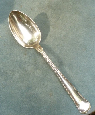 Antigua cuchara danesa de plata de ley de 8-1/2" Carl M Cohr Dinamarca 1949 vintage Foto 1 de 4