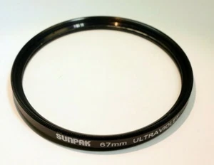 Sunpak 67 mm filter Ultraviolet UV protector - Picture 1 of 9