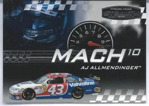 2010 Presseausweis Stealth Mach 10 Racing AJ ALLMENDINGER Sprint Cup Serie NASCAR - Bild 1 von 1