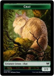 MTG Magic KHM FR - Cat Token/Chip Cat, #014 - Bild 1 von 1