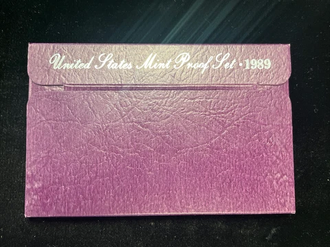 1989 US Mint Proof Set Cover