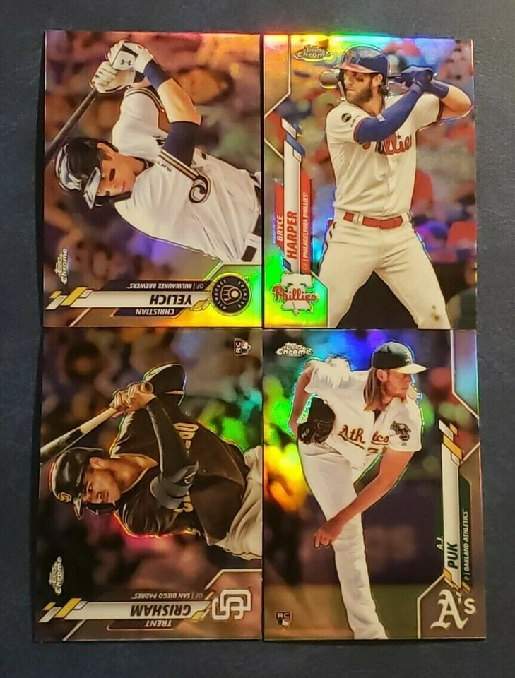2020 Topps Chrome / Update REFRACTORS with Rookies You Pick the Card - Image 1 of 1