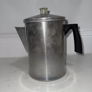 Vintage Mirro Aluminum Portable 5 Cup Coffee Pot Percolator Camping Stovetop - Picture 1 of 4