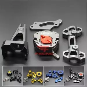Soporte de amortiguación de dirección estabilizador montaje para Yamaha MT09 MT-09 FZ-09 2014-2020 - Imagen 1 de 16